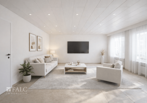 Wohnzimmer (virtuell eingerichtet)