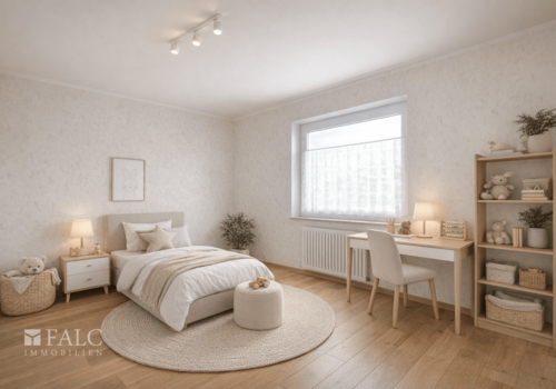 Kinderzimmer (virtuell eingerichtet)