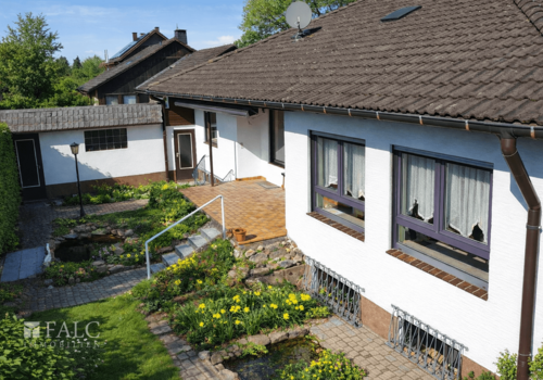 Garten virtuell aufgewertet