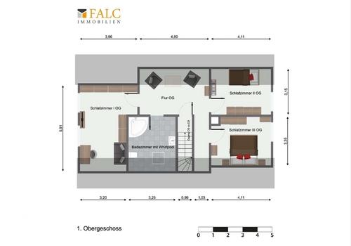 Grundriss Obergeschoss