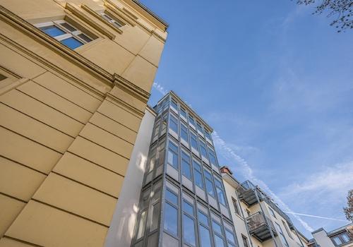 Eigentumswohnung | Fassade - Hofseite