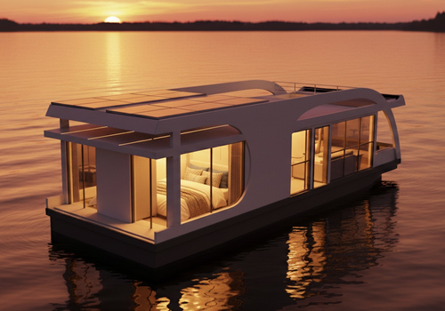 Achterwasser - Sonnenuntergang