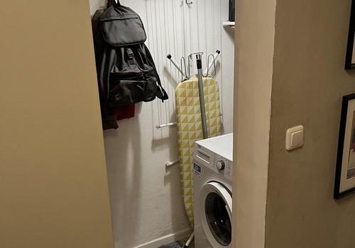 Abstellraum mit Waschmaschine