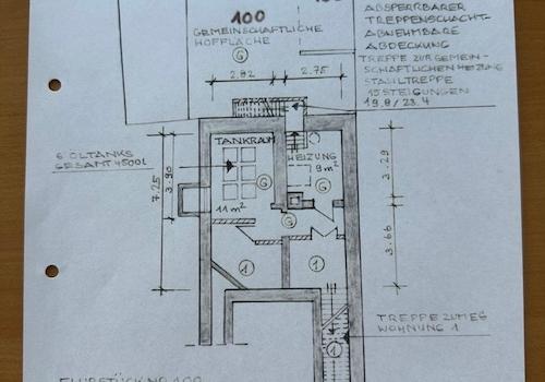 Grundriss Gewölbekeller