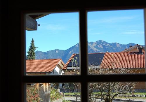 Blick vom Wohnzimmer