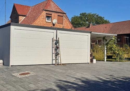 Doppelgarage + Carport