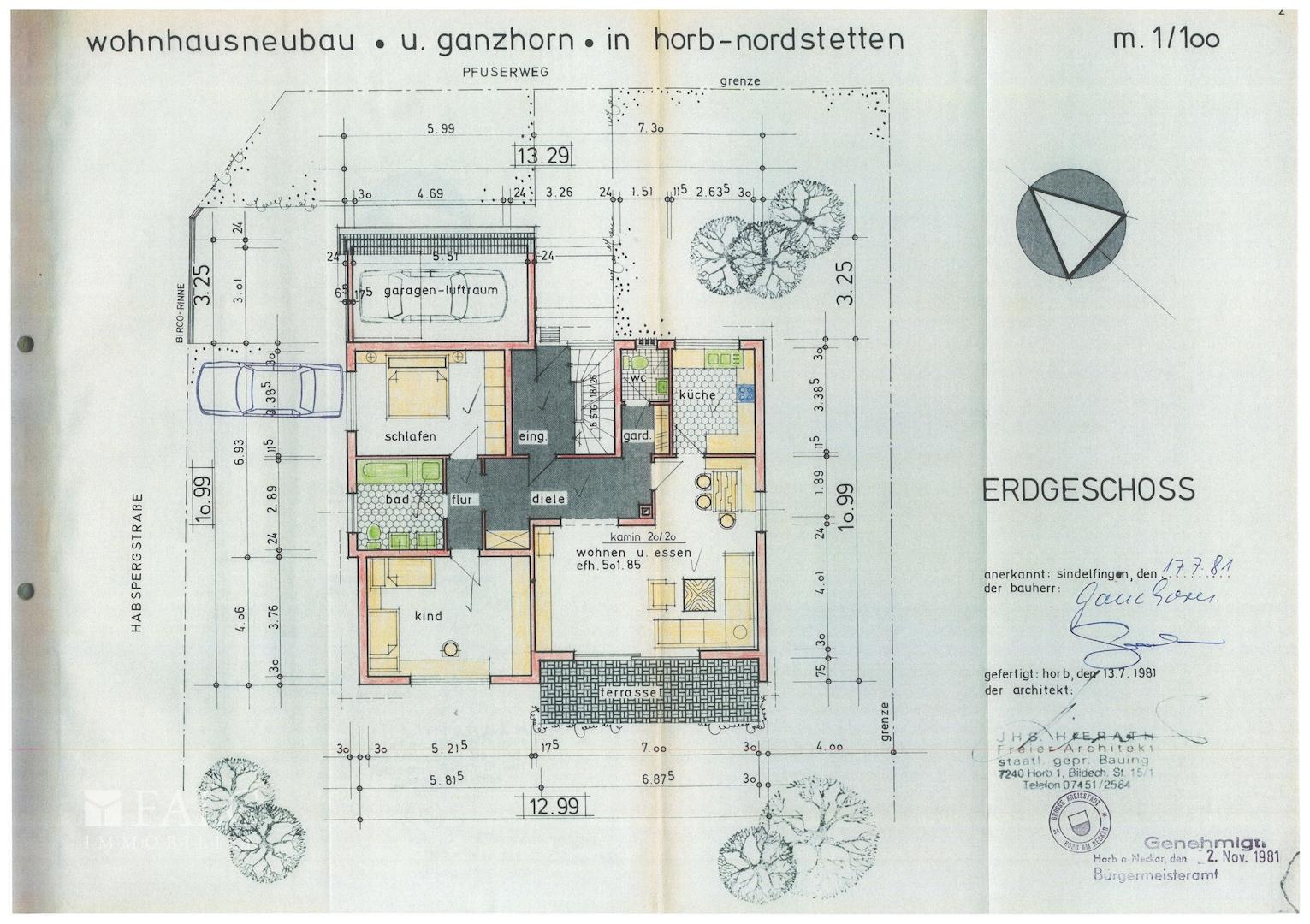 EG Baugesuch Pfuser Weg 2