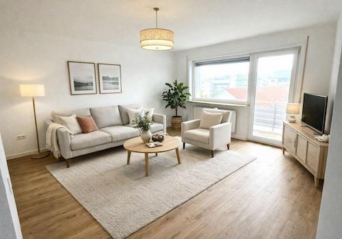 Wohnbeispiel Wohnzimmer