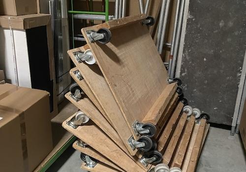 Pallettenrollen