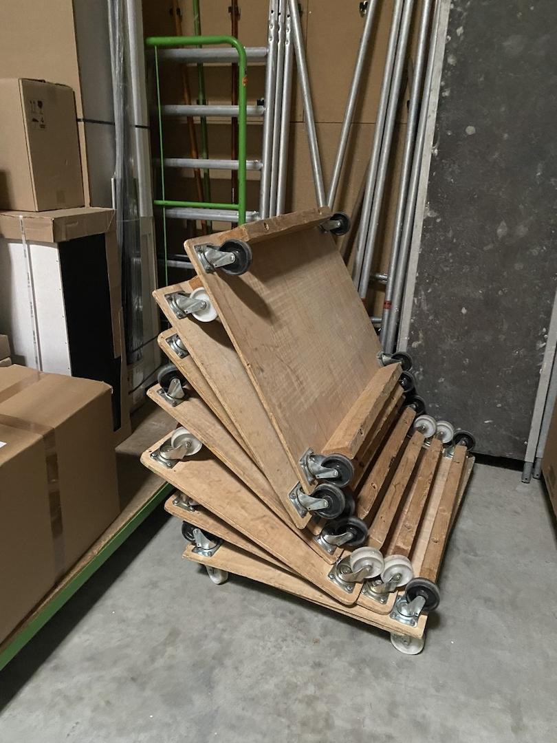 Pallettenrollen