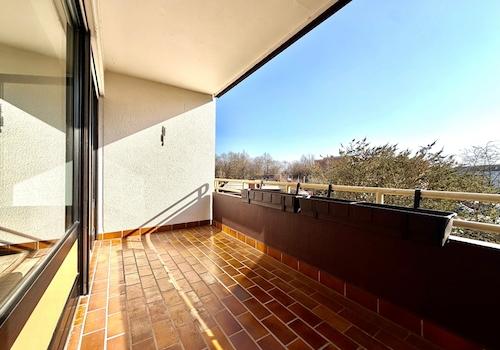 Der Balkon in Südlage