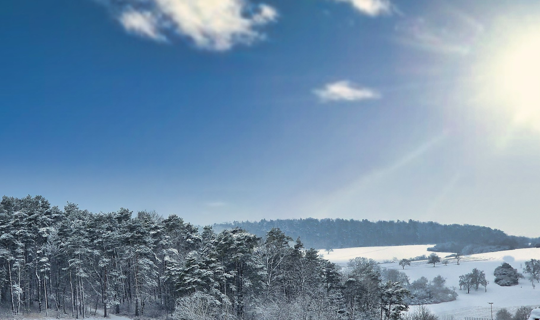 Blick vom OG nach Süden
