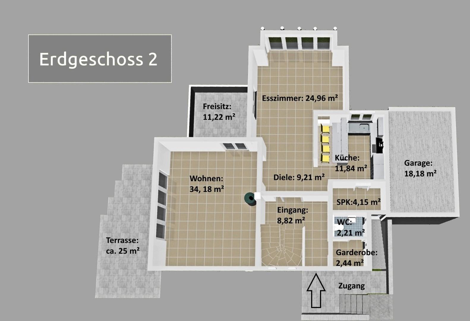 Erdgeschoss 2 - EG 2