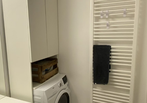 Großes Bad mit WC und WaMa