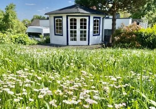 endlich Frühling... Gartenhaus