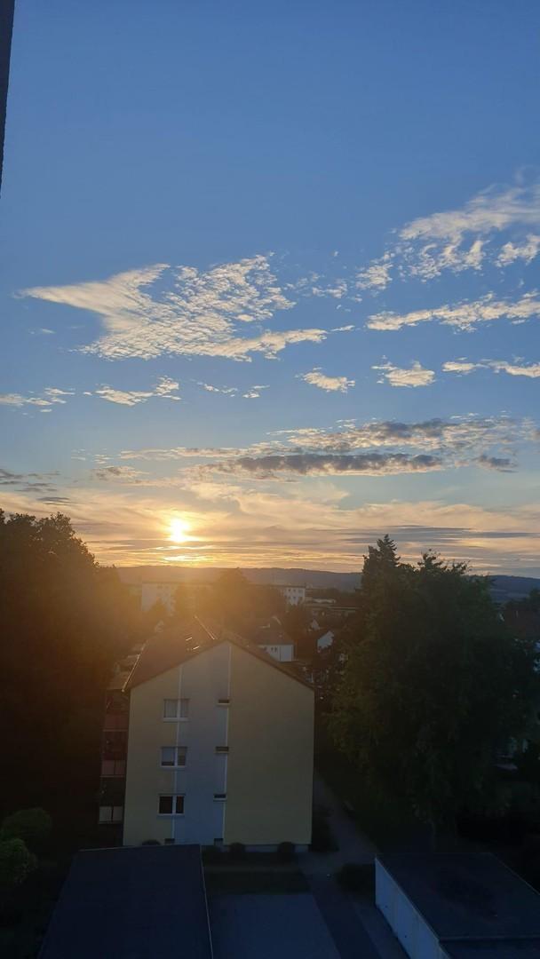 Ausblick Balkon
