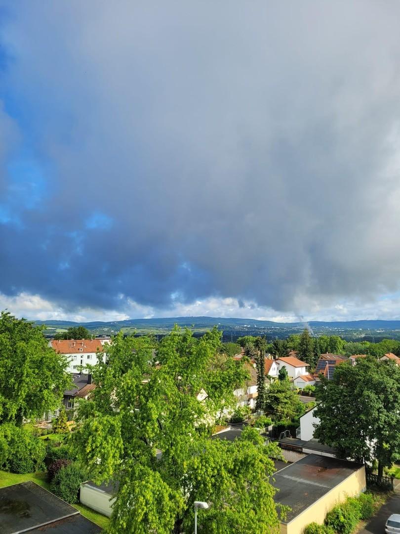Ausblick Balkon