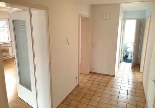 Zimmer sternförmig abgehend