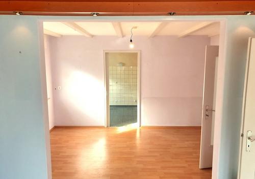 offen ineinander übergehend