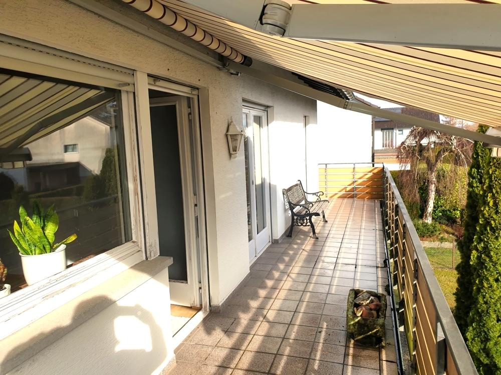 gehen wir auf den Balkon