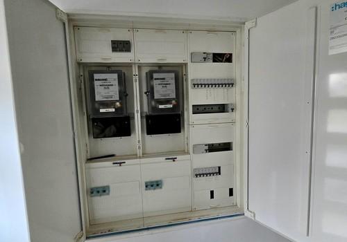 Stromkasten 2 Zähler