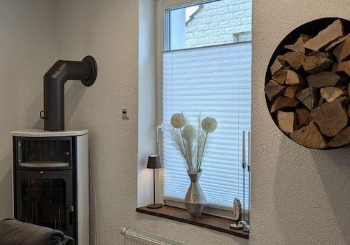 Essbereich mit Kamin