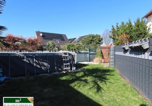 nicht einsehbarer Garten