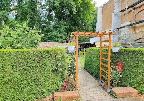 Romantische Kulisse im Garten