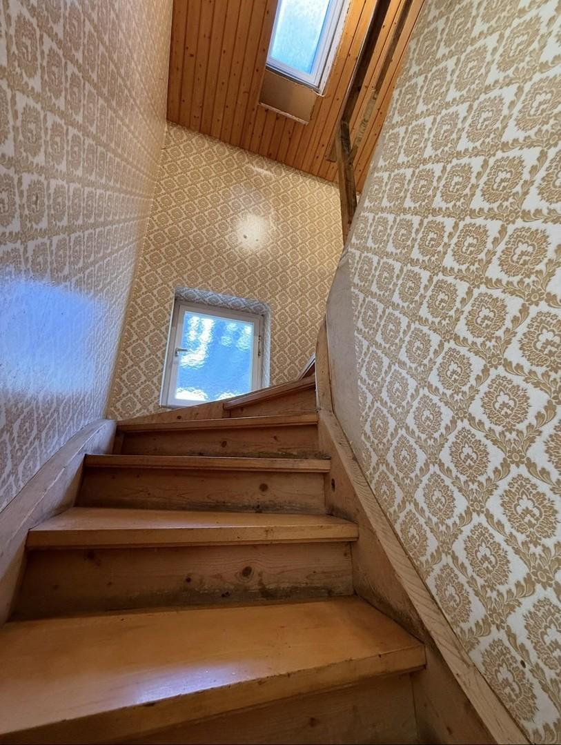 Treppenaufgang ins 2. OG