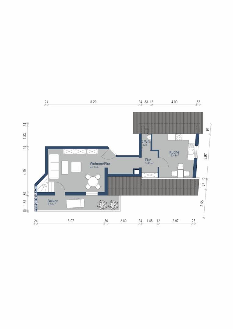 Grundriss 1. OG