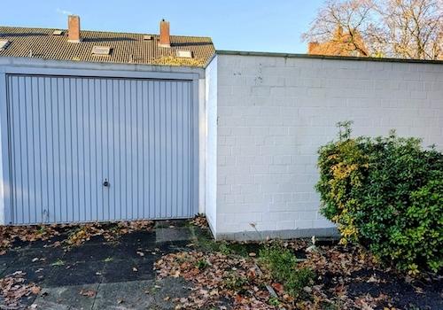 rückw. gelegene Garage