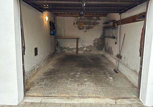Garage Innenansicht