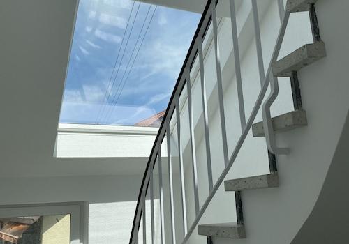 Lichdurchflutetes Treppenhaus