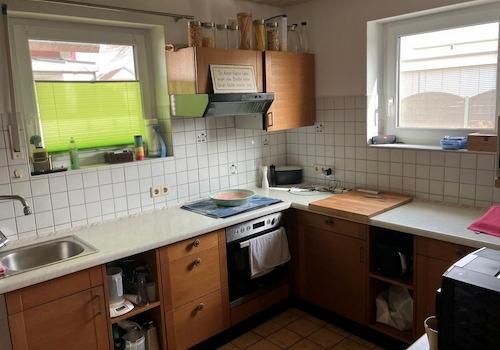 Einbauküche im Erdgeschoss