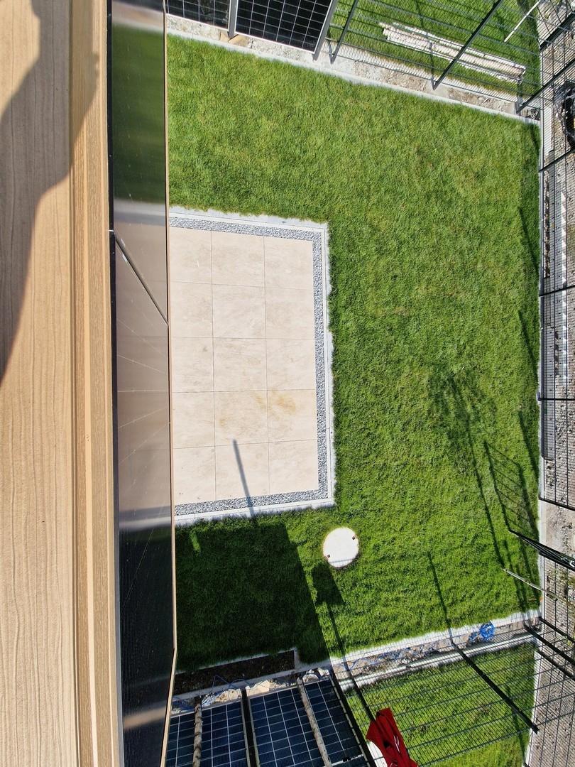 Blick auf Terrasse OG