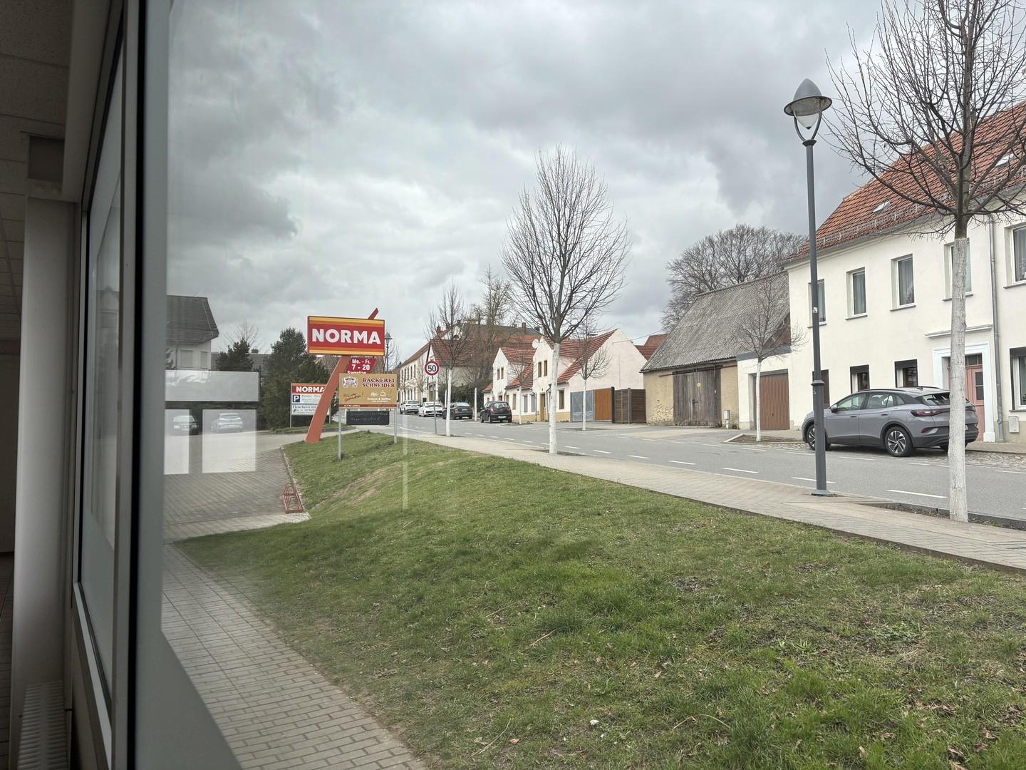 Blick Richtung Straße 