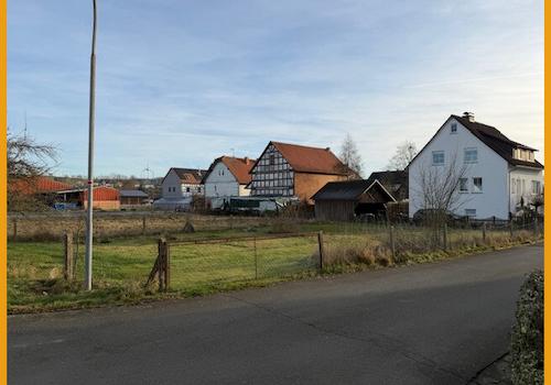 Ansicht von der Straße 