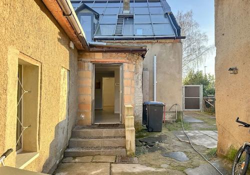 Eingangsbereich in das Haus