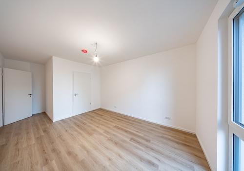 Schlafzimmer Ansicht 2 mit begehbaren Kleiderschrank