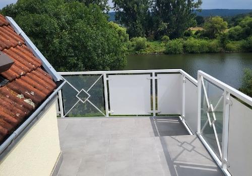 Dachterrasse mit Aussicht