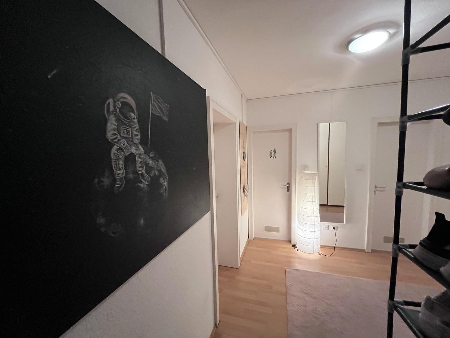 Flur vom Eingang aus