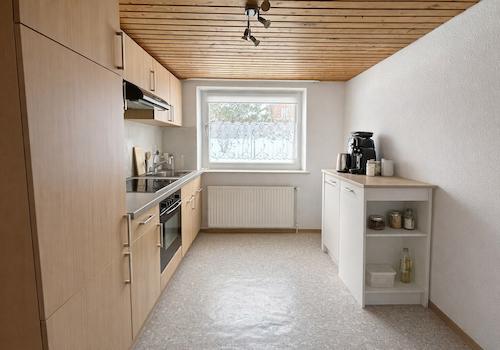 Küche im Souterrain