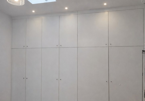 Einbauschrank im Schlafzimmer