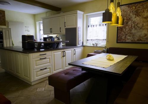 Offene Küchen und Essbereich