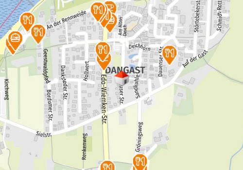 Geolyzer Kartenausschnitt