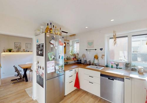 offene Küche inkl. Essbereich