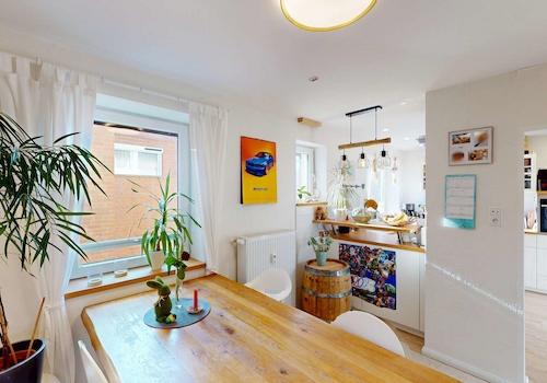 offene Küche inkl. Essbereich