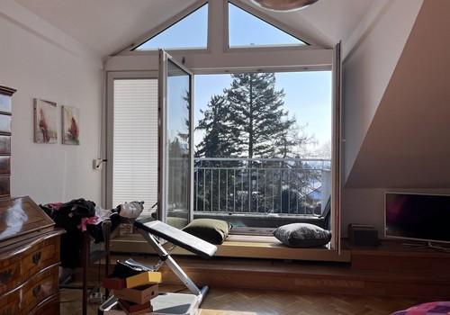 Ausblick Schlafzimmer