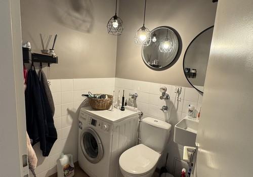 Platz für Waschmaschine im Bad