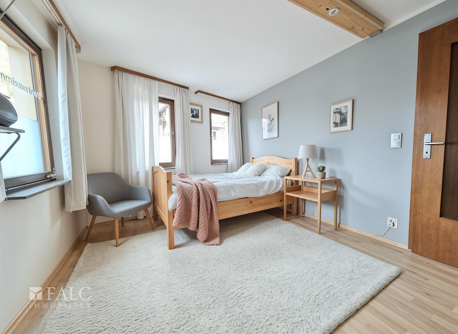 Schlafzimmer EG (Einliegerwohnung, KI)